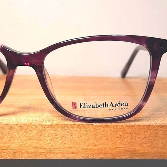 Elizabeth Arden Accessories - NEW Elizabeth Arden Eyeglass Frame, Prescription-ready PURPLE glasses 52-16-140